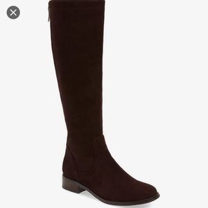Aqua diva ‘Montreal’ waterproof brown suede boots size 8